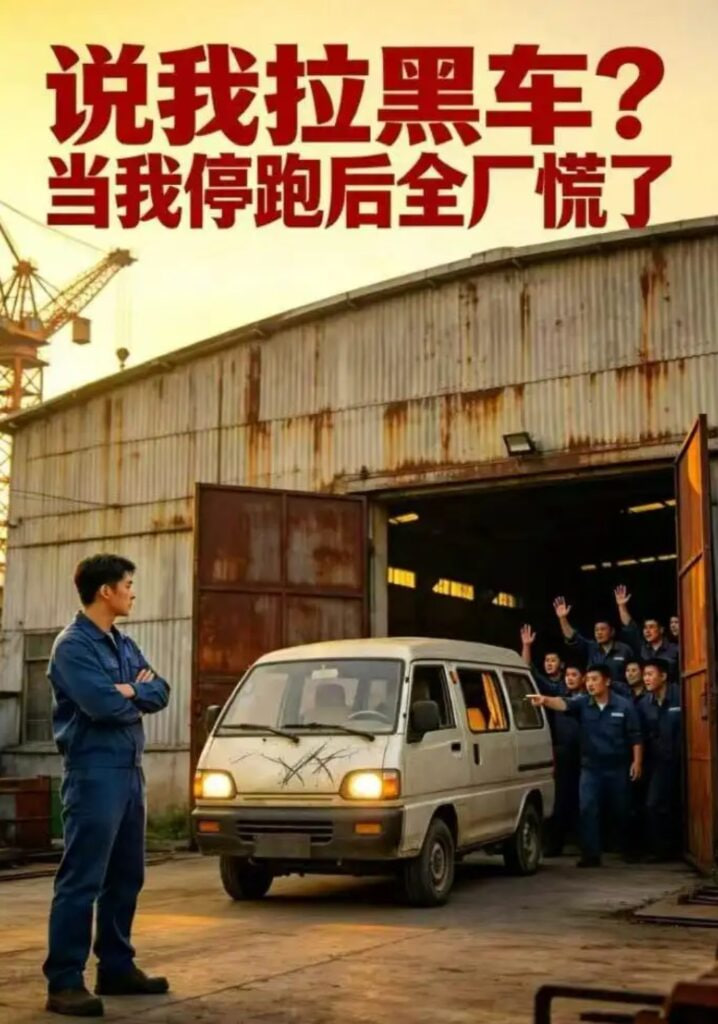 说我拉黑车？当我停跑后全厂慌了(全集)